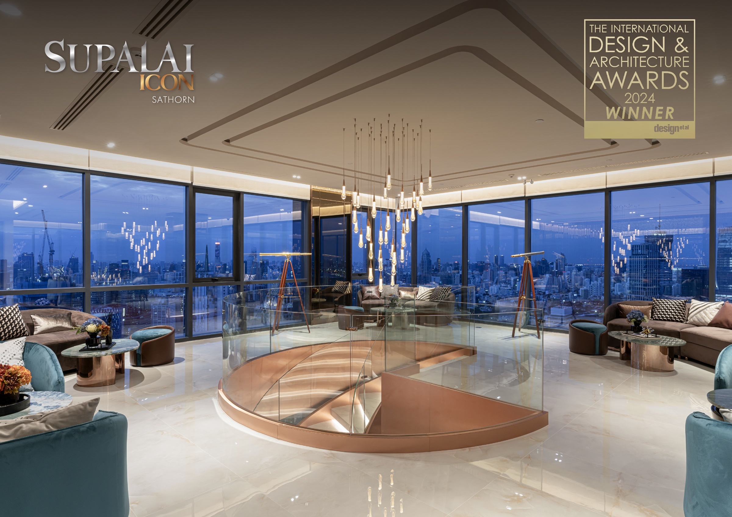 ศุภาลัย ไอคอน สาทร รับรางวัล The International Design & Architecture Awards 2024_8